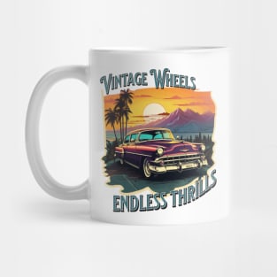 Vintage Wheels, Endless Thrills Mug